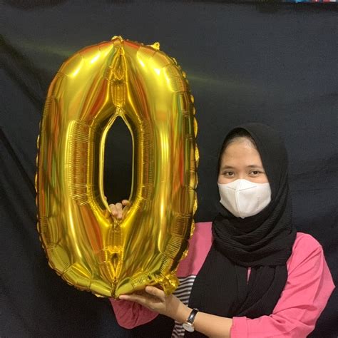 Jual Balon Foil Angka Besar 80 Cm Balon Angka Jumbo Balon Karakter