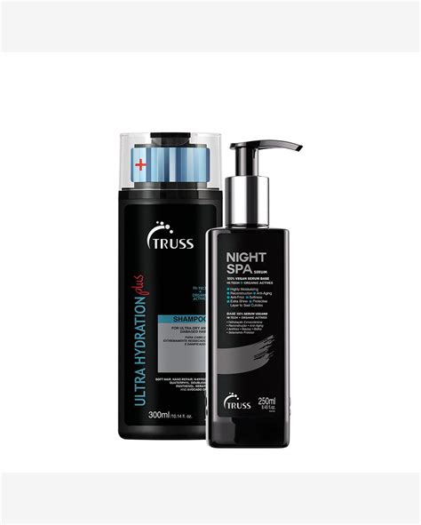 Riachuelo Kit Truss Ultra Hydration Plus Shampoo E Night Spa Produtos