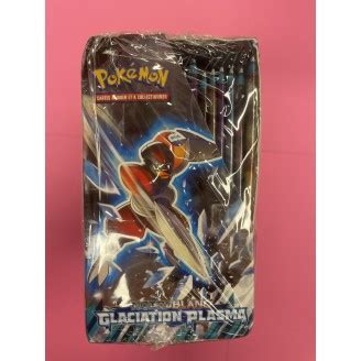 Display Pokémon glaciation plasma 36 booster noir et blanc