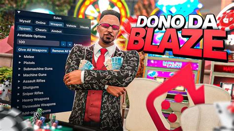 Virei Dono Da Blaze Mod Menu No Gta Rp Youtube