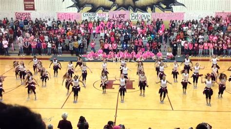 Pink Out Pep Rally Youtube