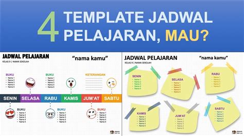 Template Jadwal Piket Word Analisis