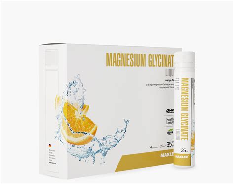 Жидкий Глицинат Магния — Magnesium Glycinate Liquid Shots Maxler купить ...