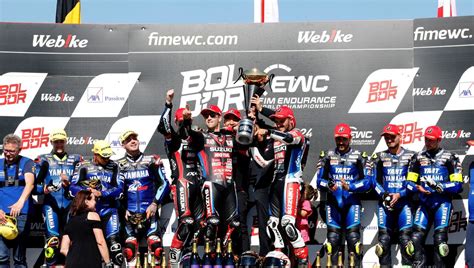 Les Sarthois Du Sert Sacr S Champions Du Monde D Endurance Moto Apr S