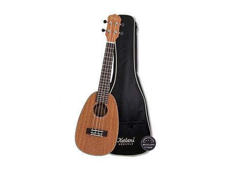 Mensageiro Musical Ukulele Kalani Concerto Kayke Koa Kal Cp C Bag