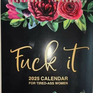 跨境新品 批发Calendar For Tired Ass Wo 疲惫不堪的女性日历 阿里巴巴