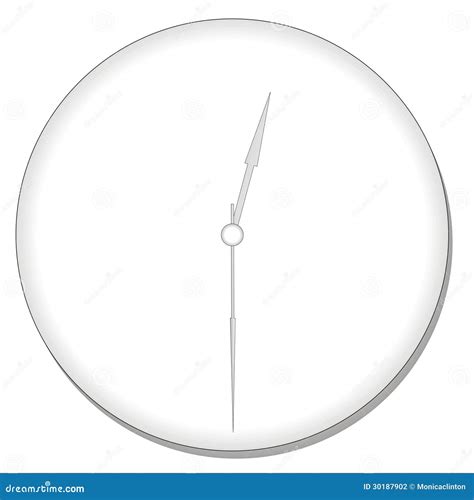 Clock With No Numbers Stock Photo Image Of Extra Circle 30187902