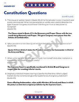 Ap Gov Understanding Us Foundational Documents Constitution By Usgovfyi