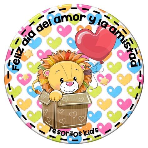 Stickers escolares y sellos digitales del día del amor y la amistad