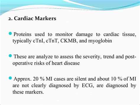 Myocardial infarction and its laboratory diagnosis