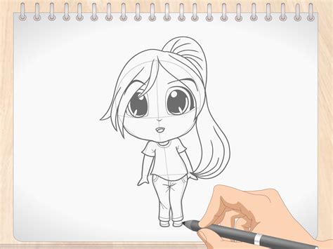 Como Dibujar Anime Kawaii Chibi Paso A Paso Muy Facil 2024 Dibuja Facil