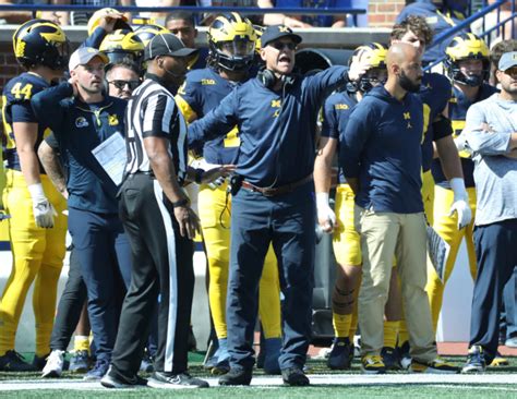 Concerning Sideline Photos Of Suspended Michigan Staffer Emerge Amid