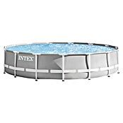 Intex Frame Pool Prism Rondo Ø x H 457 x 107 cm Grau 14 610 l