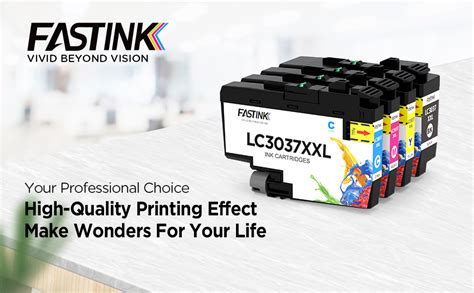 Amazon FASTINK LC3037 BK C M Y Ink Cartridge Replacement For