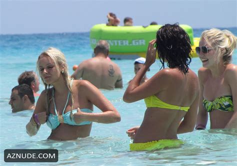 Sacha Parkinson Showing Her Breasts Bikini On Holiday In Ayia Napa AZNude