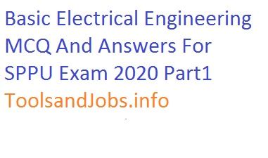 Basic Electrical Engineering Mcq And Answers For Sppu Exam Part