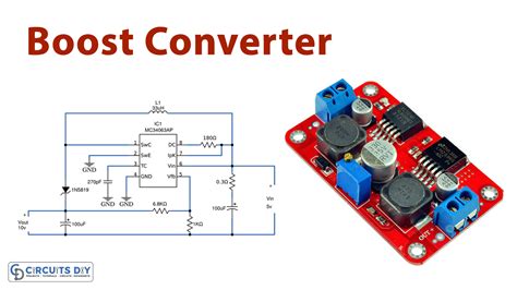 Boost Converter Circuit Using MC34063 IC 49 OFF