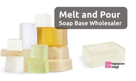 Wholesale Melt And Pour Soap Bases Singapore Soap Supplies