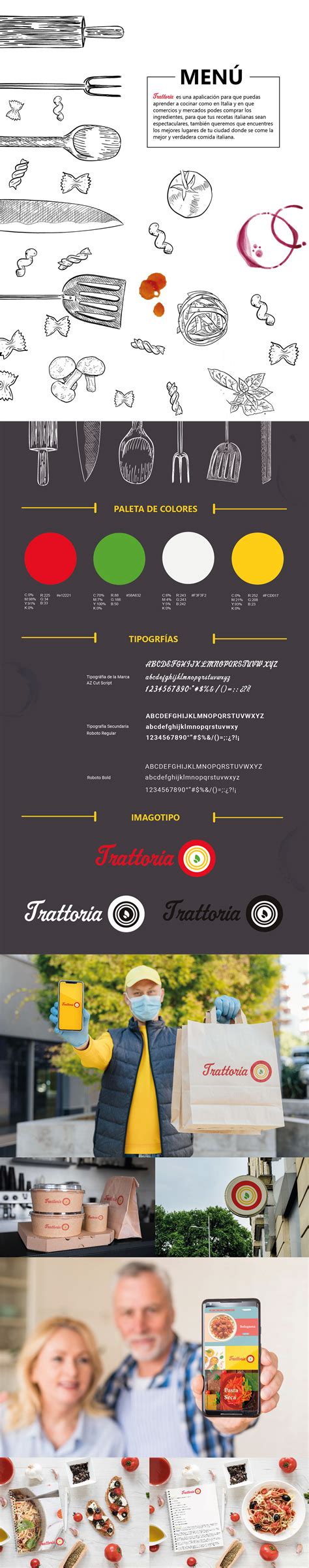 Trattoria on Behance