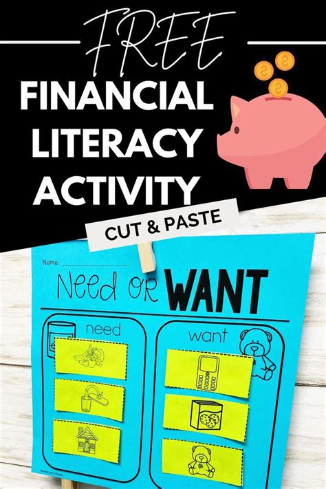 FREE Financial Literacy Activity | Financial literacy activities, Financial literacy, Literacy ...