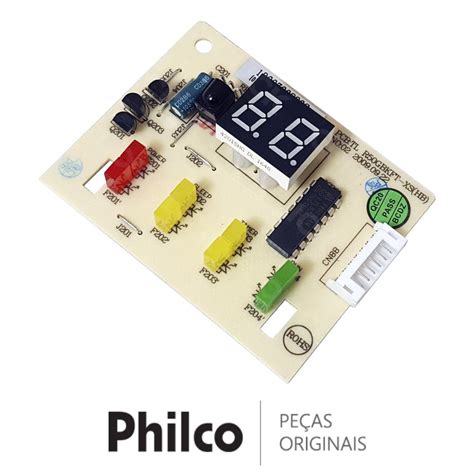 Placa Display Receptora R50GBKFT XS HB Para Ar Condicionado Philco