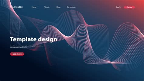 abstract background modern design landing page template  websites