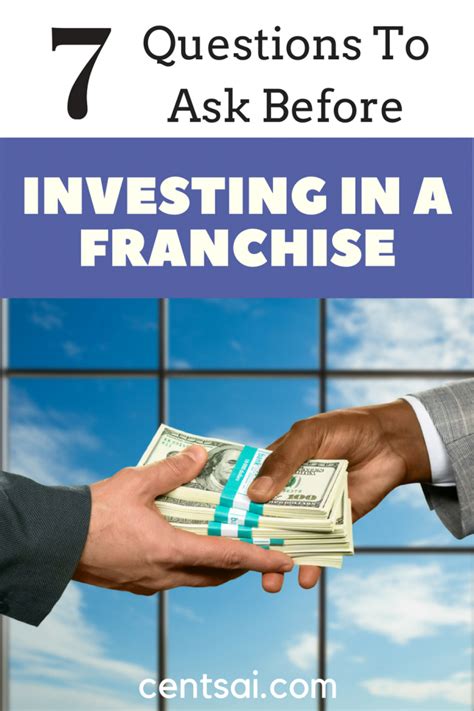 7 Questions To Ask Before Investing In A Franchise Investing Business Loans Best Business Ideas