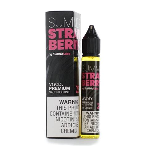 VGOD SaltNic Summer Strawberry 30ml Nic Salt Vape Juice 50MG