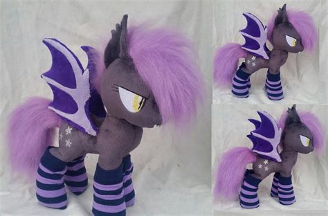 Midnight Blossom - bat pony plush by Epicrainbowcrafts on DeviantArt