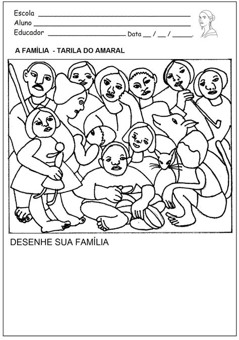 Educa O Infantil Facil Tarsila Do Amaral Aulas De Arte Pintura