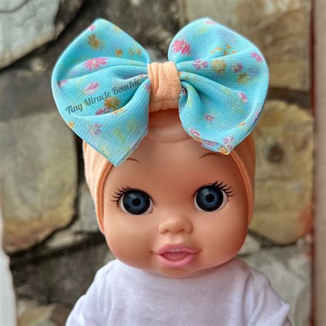 Preemie Headband With Mesh Bow Multiple Styles NICU Baby Gift