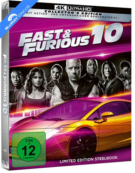 Fast Furious 10 4K Limited Steelbook Edition 4K UHD Blu Ray Review