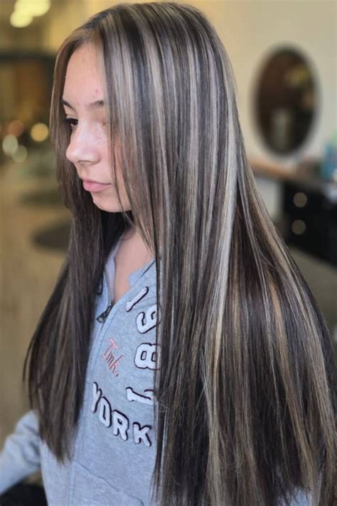 20 Stunning Ideas For Black Hair With Blonde Highlights LaylaShine