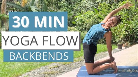 30 Minute Intermediate Vinyasa Flow Yoga With Heart Opening Poses YouTube