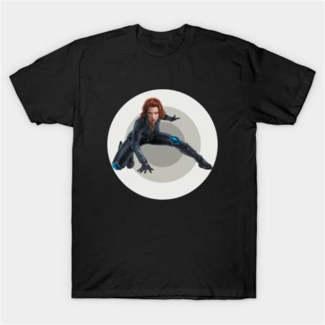 Black Widow Avengers Black Widow T Shirt Teepublic