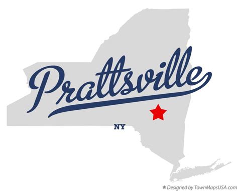 Map of Prattsville, NY, New York