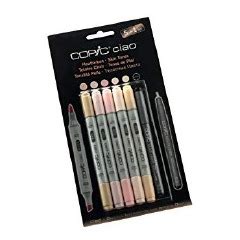 COPIC MARKER SKIN TONES SET - Silkes Art & Office