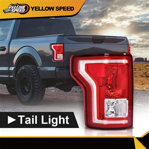 Tail Light Fit For Ford F Pickup Driver Side Left Tail