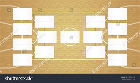 Playoffs Schedule Playoff Bracket Basketball Playoffs Stock ...