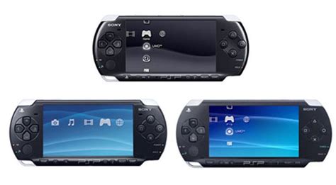 Playstation Portable (PSP) Model Specifications