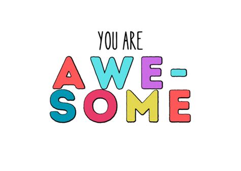 Praise Postcard You Are Awesome Teaching Resources