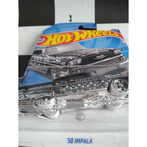 Hot Wheels 58 Impala Mattel Shopee Brasil