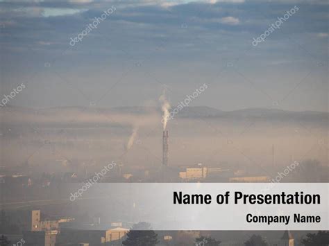 Air Pollution Background For Ppt