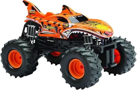Hot Wheels Monster Truck Tiger Shark Radio Control Mercadolibre
