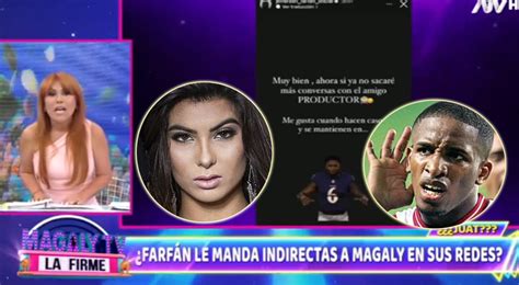 Magaly Medina le recuerda a Jefferson Farfán ampay de Ivana Yturbe