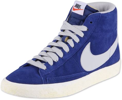 Nike Blazer High Vintage shoes blue grey