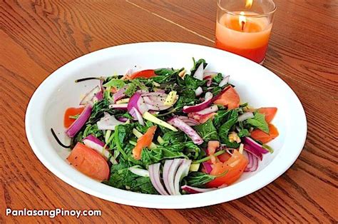 Filipino Vegetable Salad Health Food