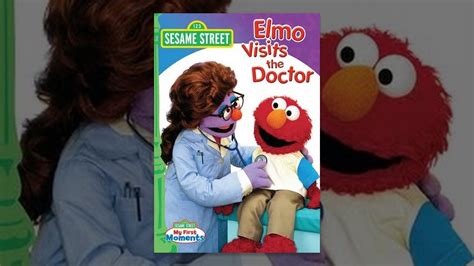 Sesame Street Elmo Visits The Doctor Vhs Picclick