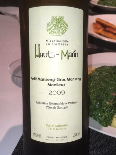 Haut Marin Gros Manseng Petit Manseng Moelleux Vivino Canada