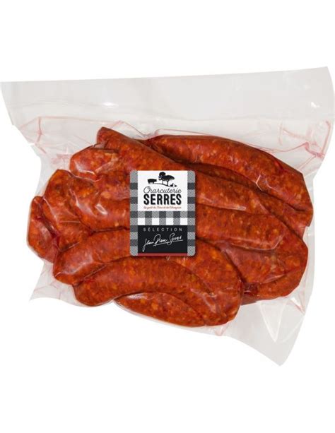 Merguez Porc Et B Uf Sans Sel Nitrit Charcuterie Serres